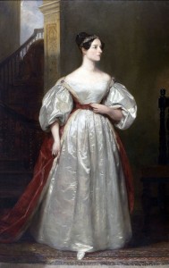 Ада Лавлейс. Портрет кисти Маргарет Сары Карпентер (1836)