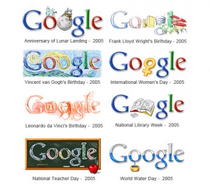 Google Doodles 2005