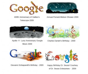 Google Doodles 2009