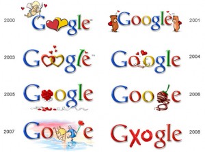 День. Св. Валентина на сайте Google