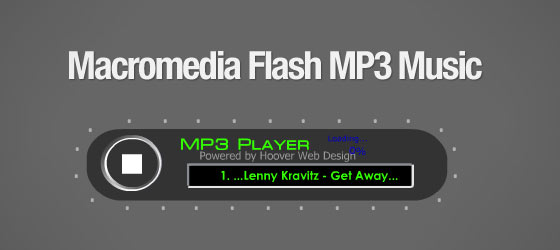 Macromedia Flash MP3 Music Player