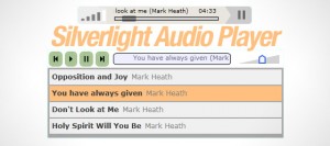 Silverlight Audio Player