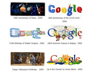 Google Doodles 2008