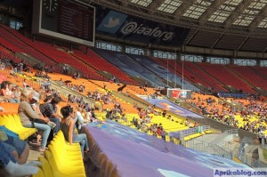 Заполненность трибуны B
