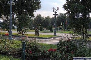 Лужники. Аллея Славы