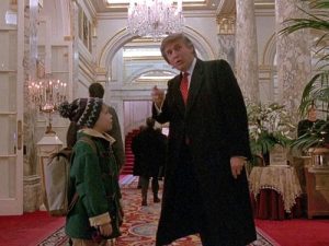 Дональд Трамп в фильме "Один дома II"