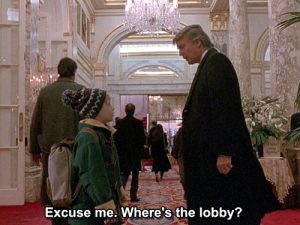 Дональд Трамп в фильме "Один дома II"