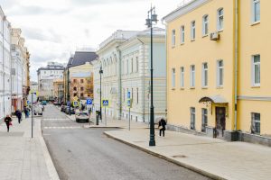Улица Рождественка после реконструкции