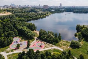 Парк Строгино после реконструкции