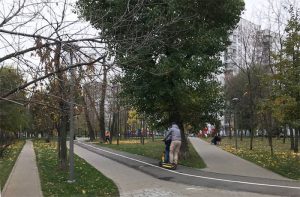Сквер в Живареве переулке