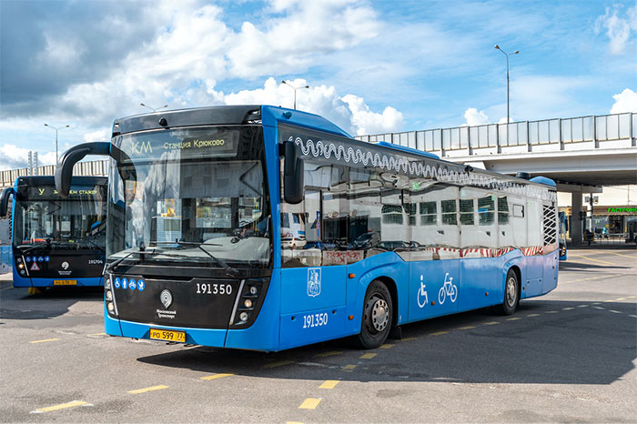 Автобус КМ в Зеленограде