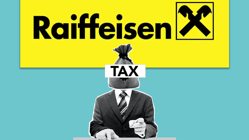 50% комиссия на получение долларовых переводов в Raiffesen Bank